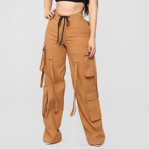 Cargo Pants - Camel